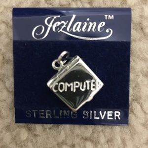 Jezlaine Computer Sterling Silver Charm